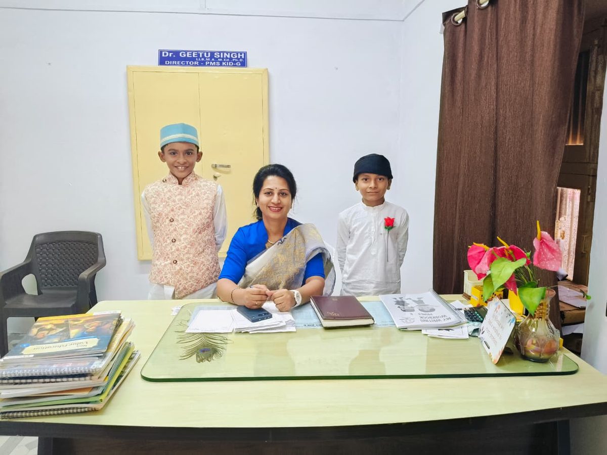 Student learning in classroom